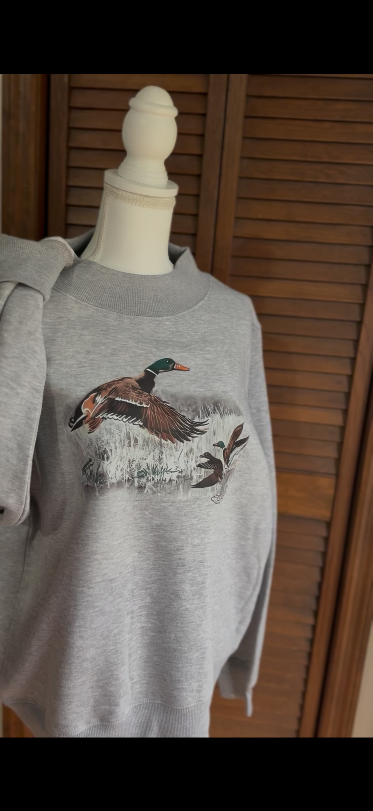 The Vintage Mallard Pond Mockneck