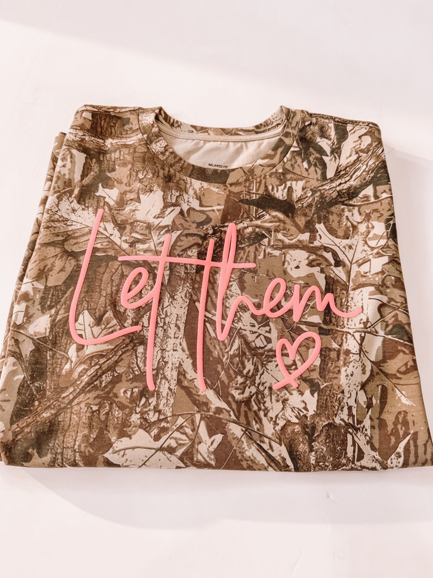 Let them puff camo tee