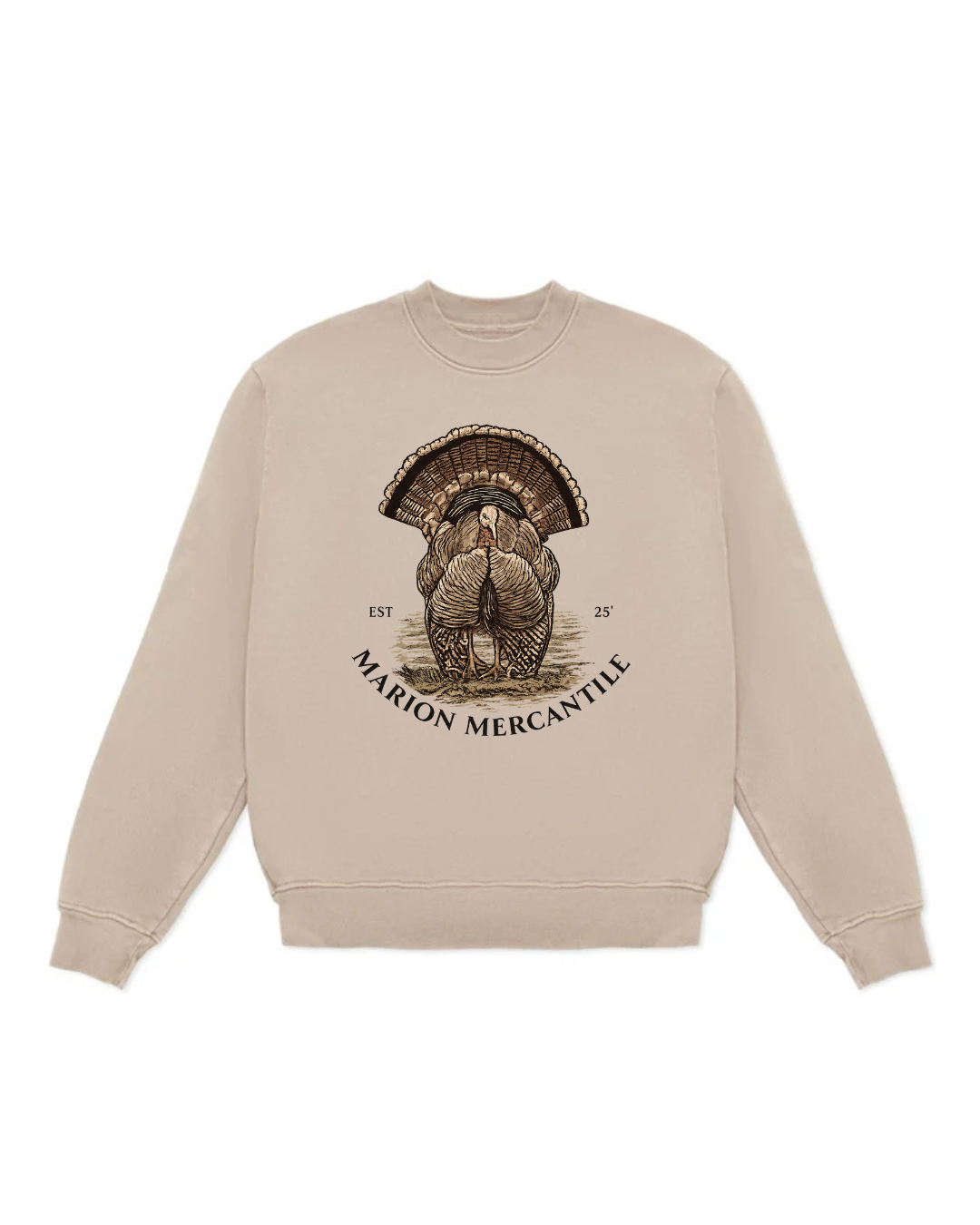Wild Game Turkey Crewneck