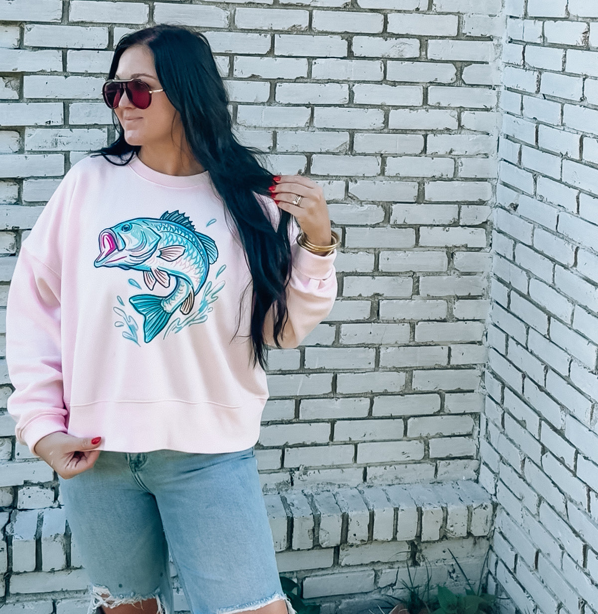 Color me bass crewneck