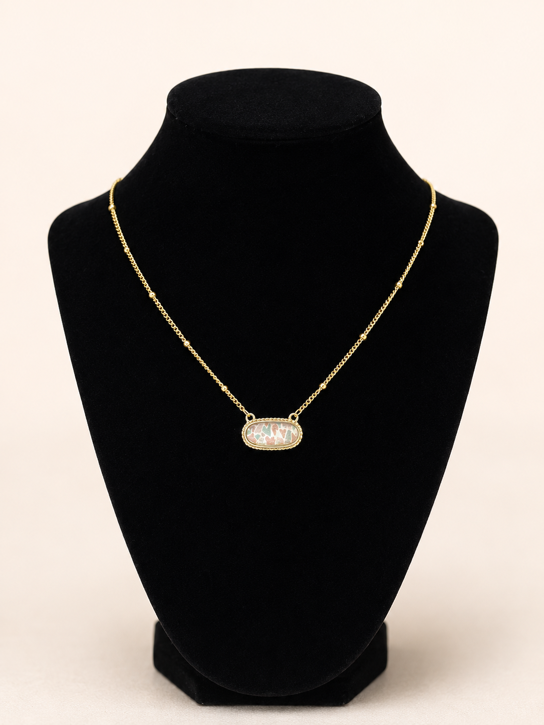 Camo Gold Necklace
