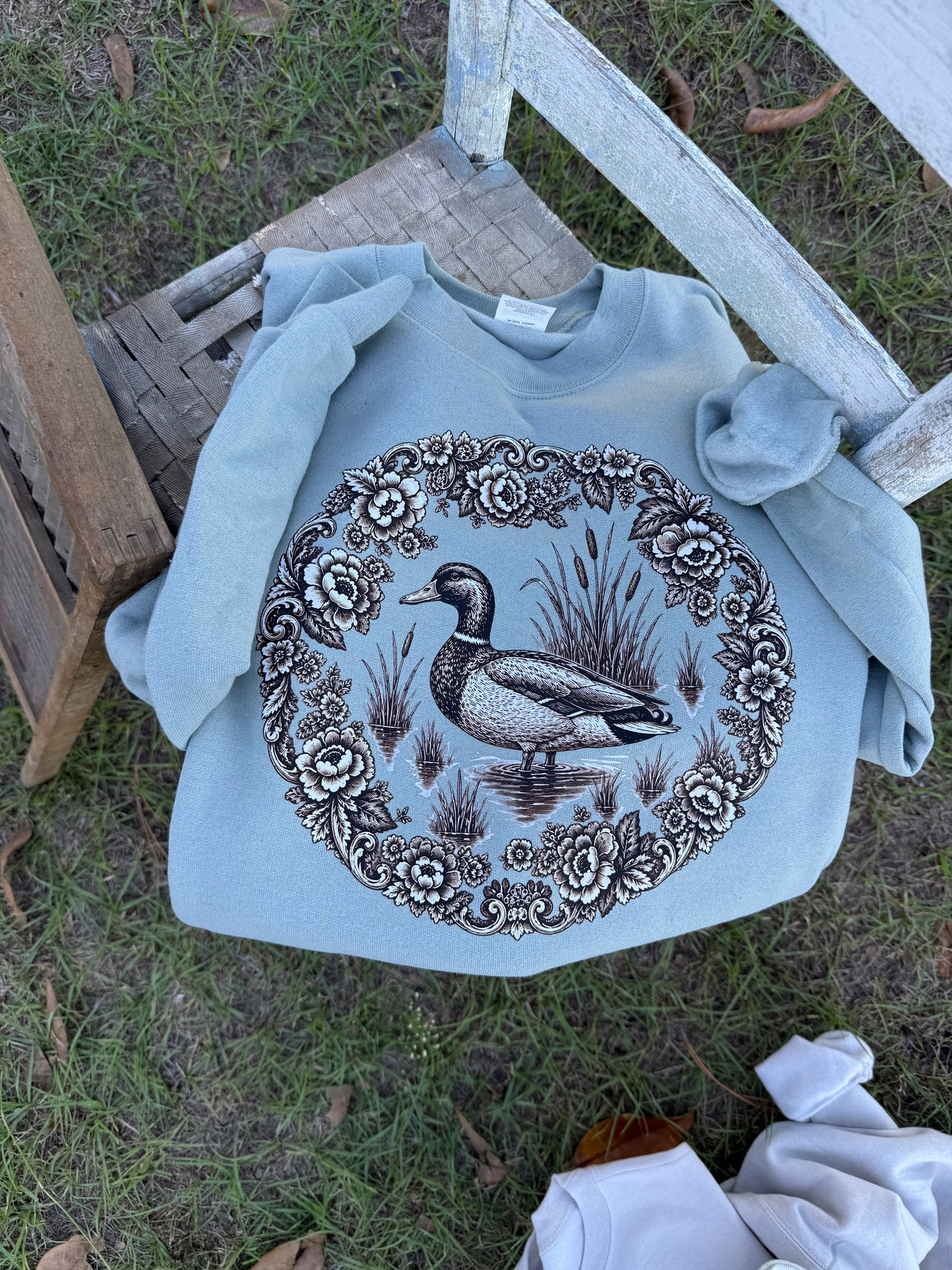 Mallard Floral Wreath Sweatshirt