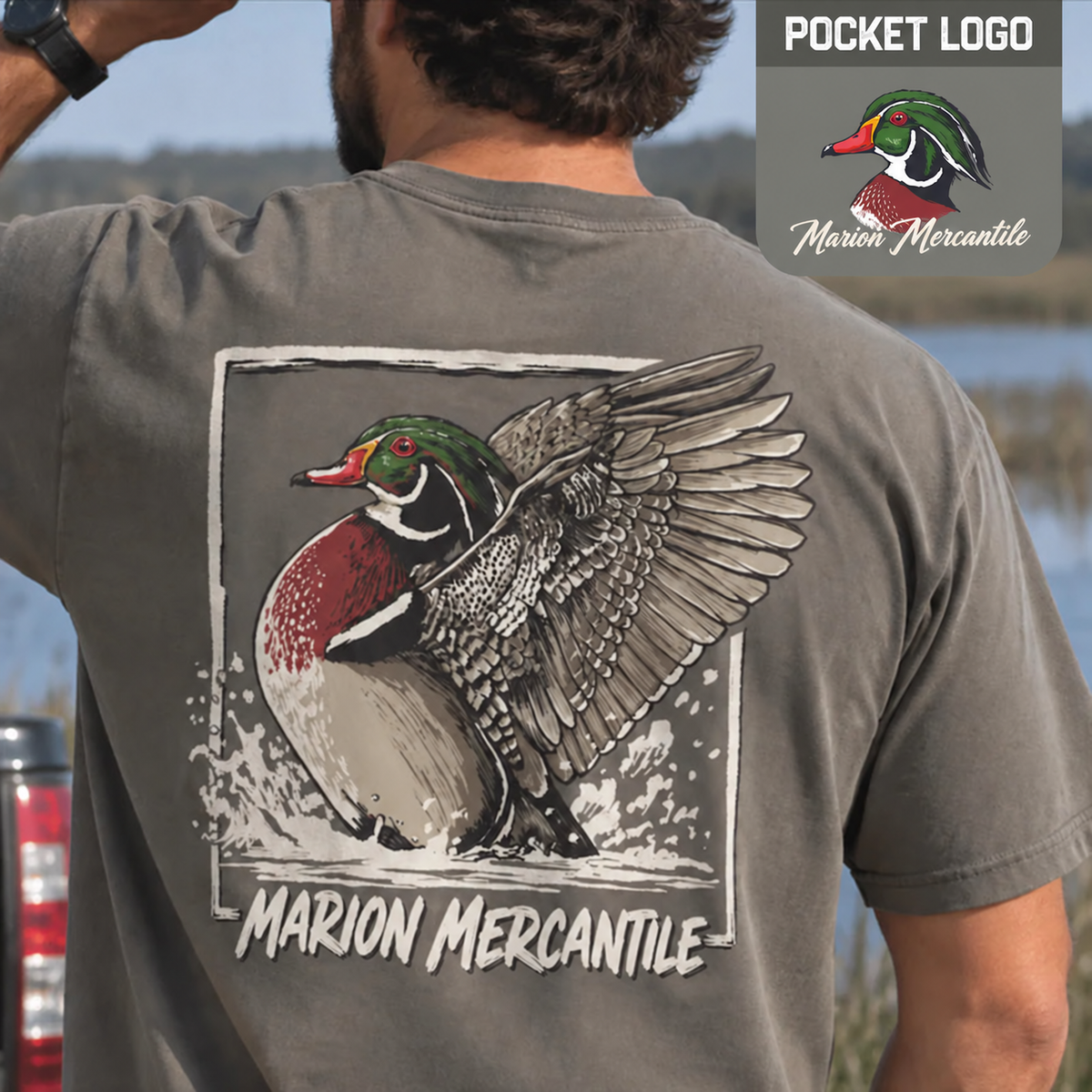 Wood Duck Logo Tee