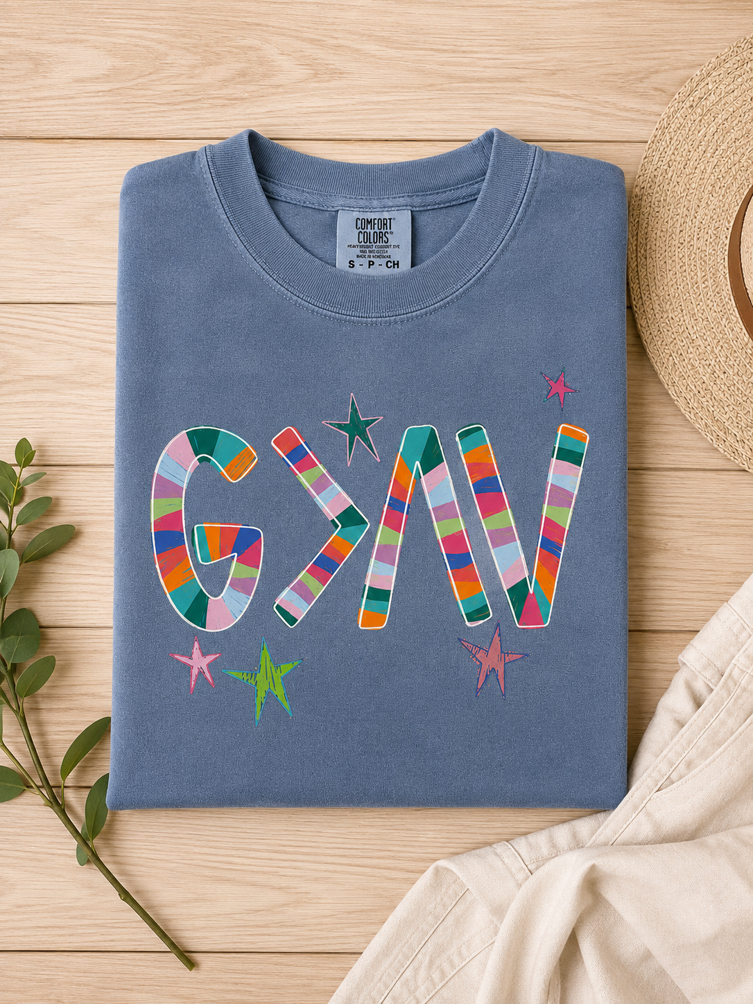 God is great comfort tee