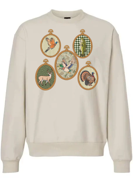 Vintage Cottage Core Crewneck