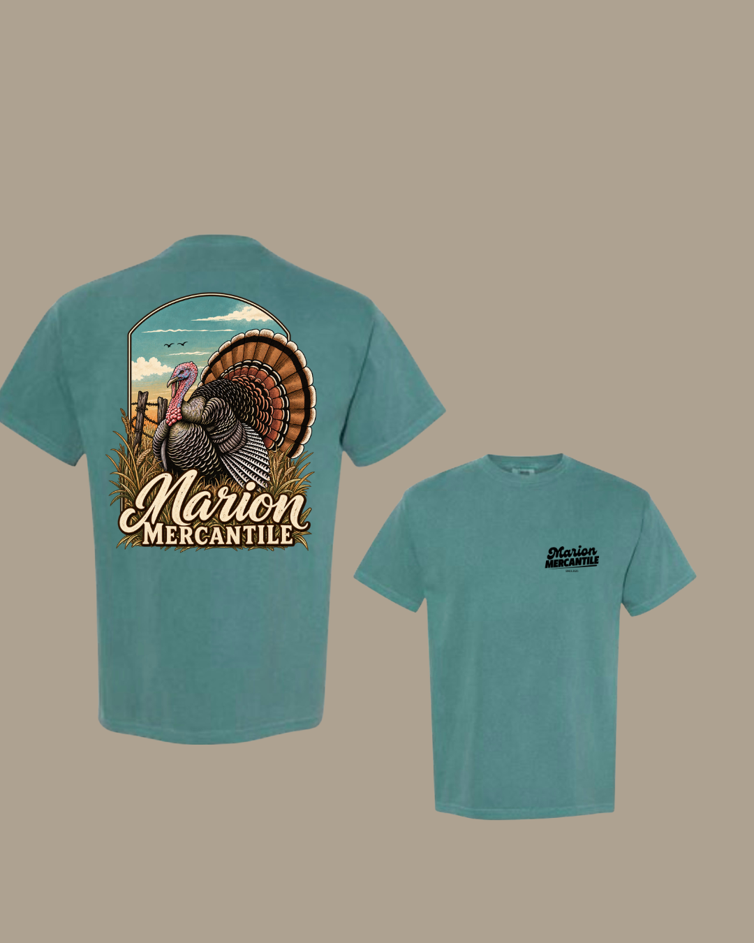Marion Mercantile Strutting Turkey Tee