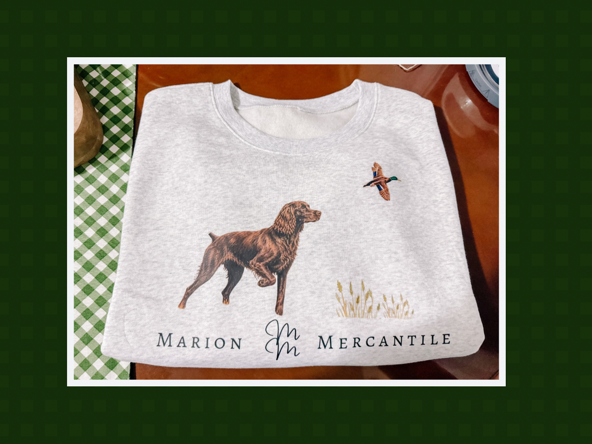 The Hunting Dog Crewneck