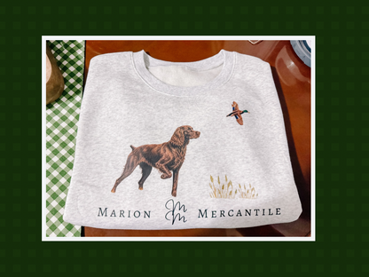 The Hunting Dog Crewneck