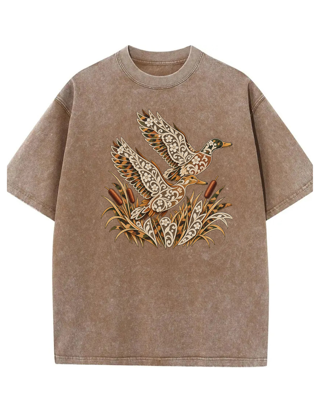 Filigree Mallards Mineral Wash Tee