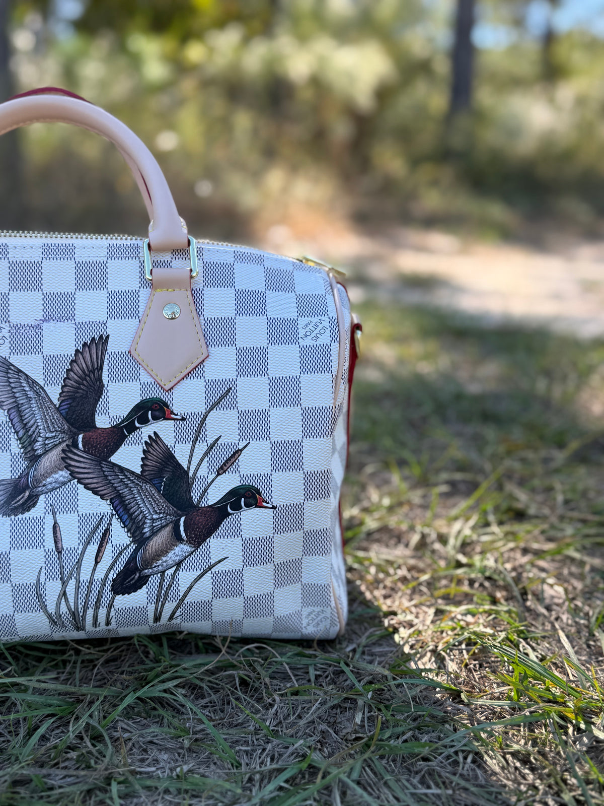 Twin Wood Duck speedy 30 white checkered