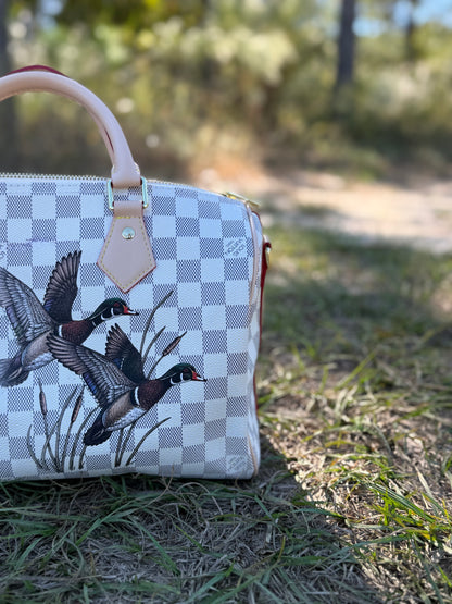 Twin Wood Duck speedy 30 white checkered