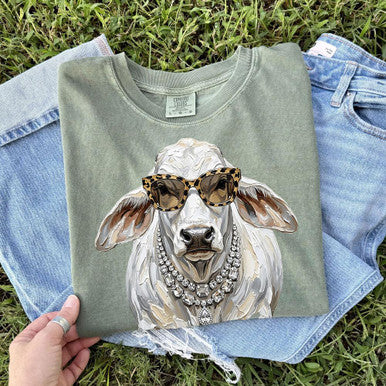 Glam Cow Comfort Tee