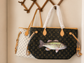 Large Mouth Bass Neverfull Tote - inspired