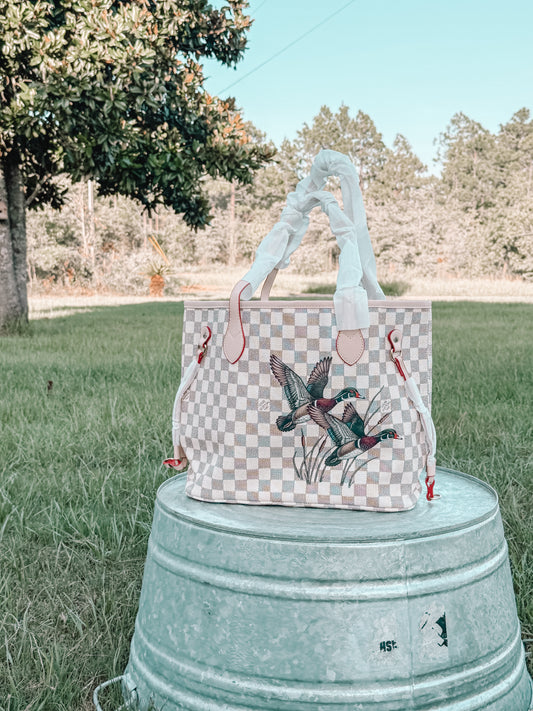 Twin Wood Duck Light Tote