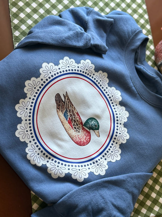 Cottage core crewneck