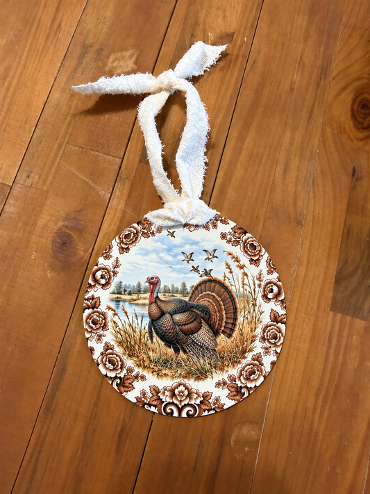 Wild Turkey Wildlife Ornament – 3.5"