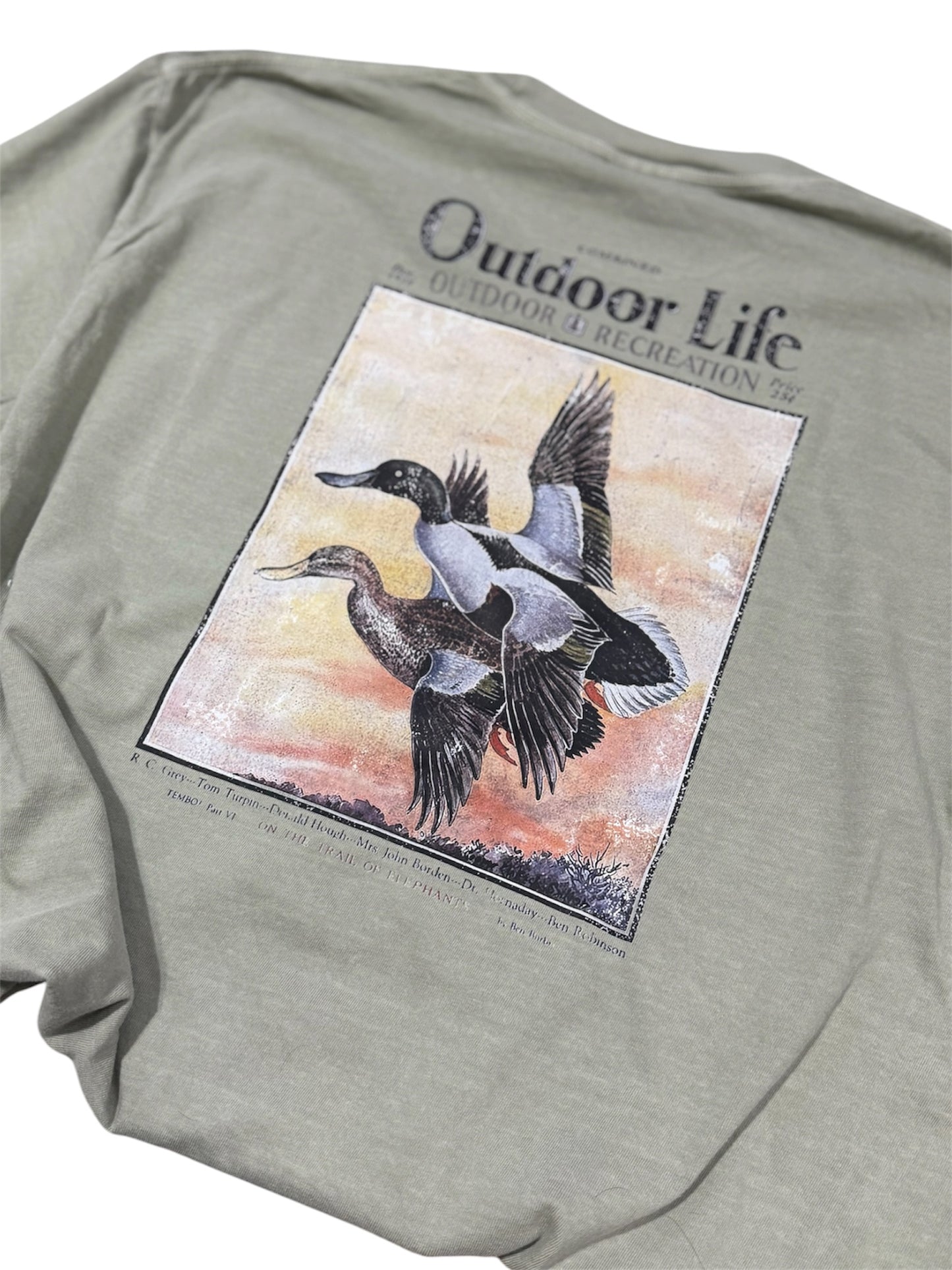 Outdoor life pocket tee