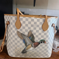 Wood Duck LV inspired Tote