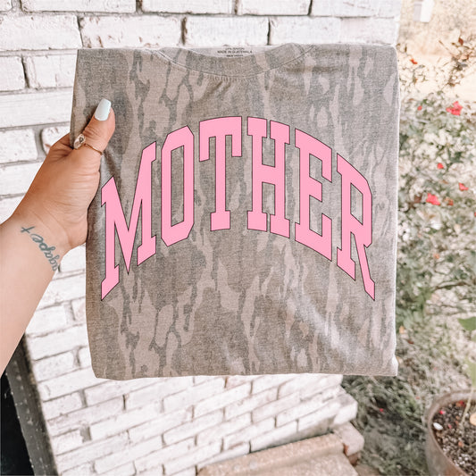 Mother (pink) Bottomland Camo Tee