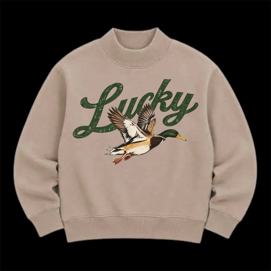 Lucky Duck Mockneck