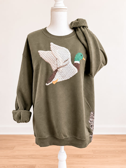 The Mallard Bow Sweatshirt