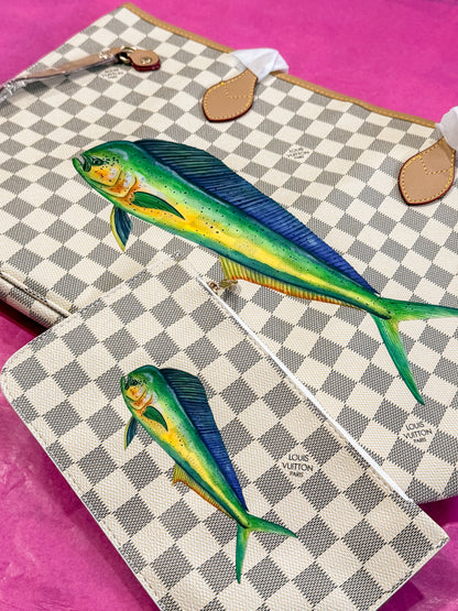 Mahi - Mahi white checkered