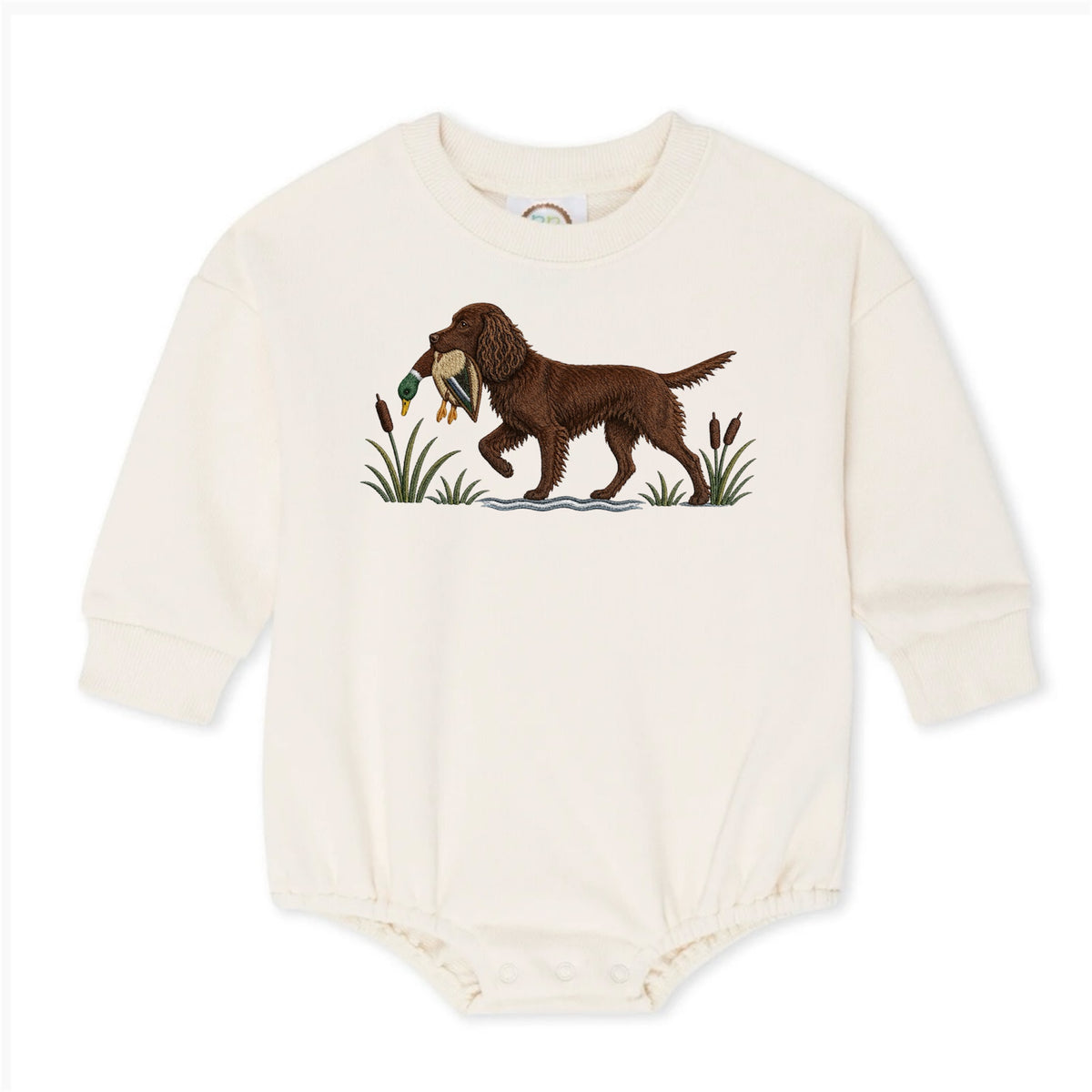 Boykin Faux Stitch Long Sleeve Bubble