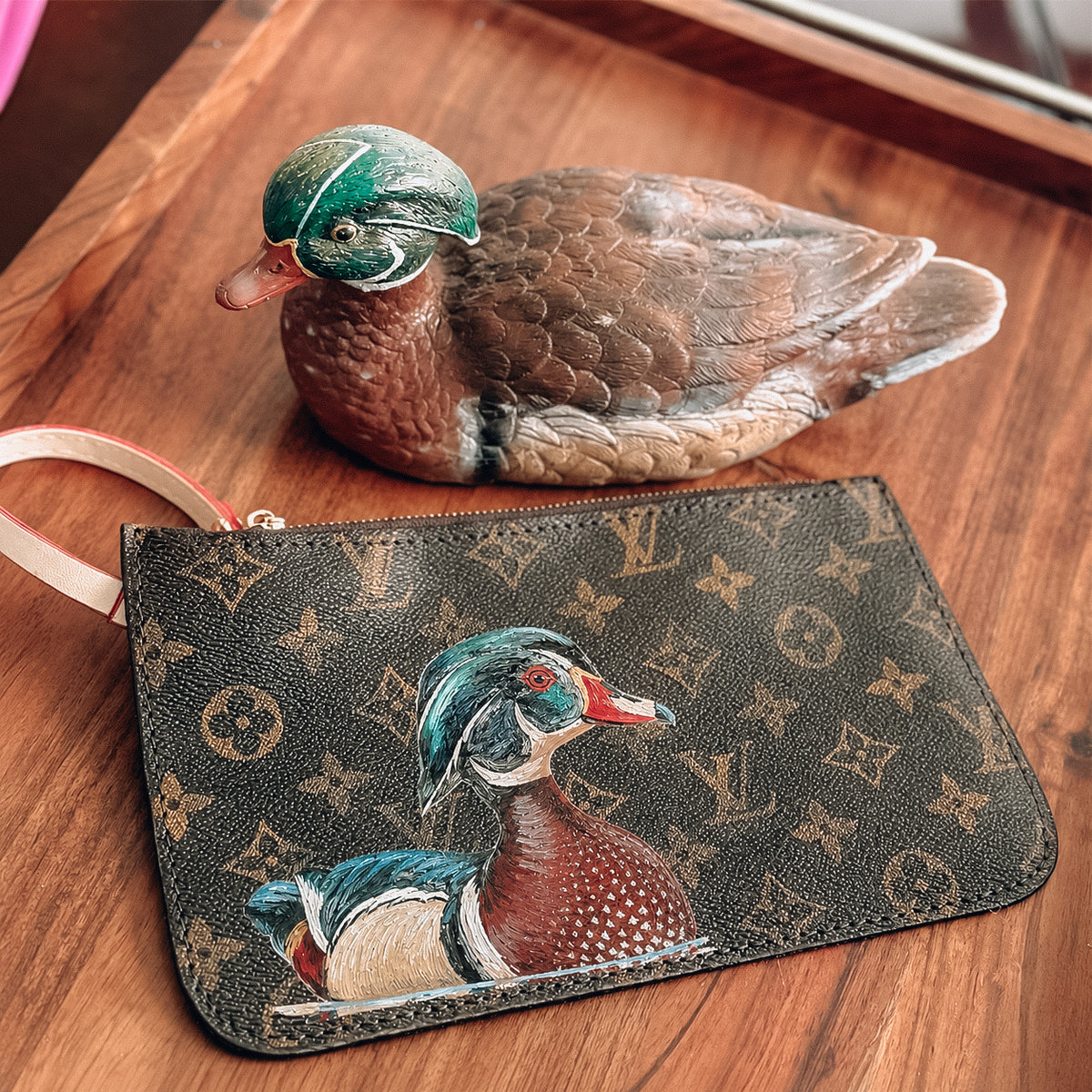 Wood Duck Wristlet