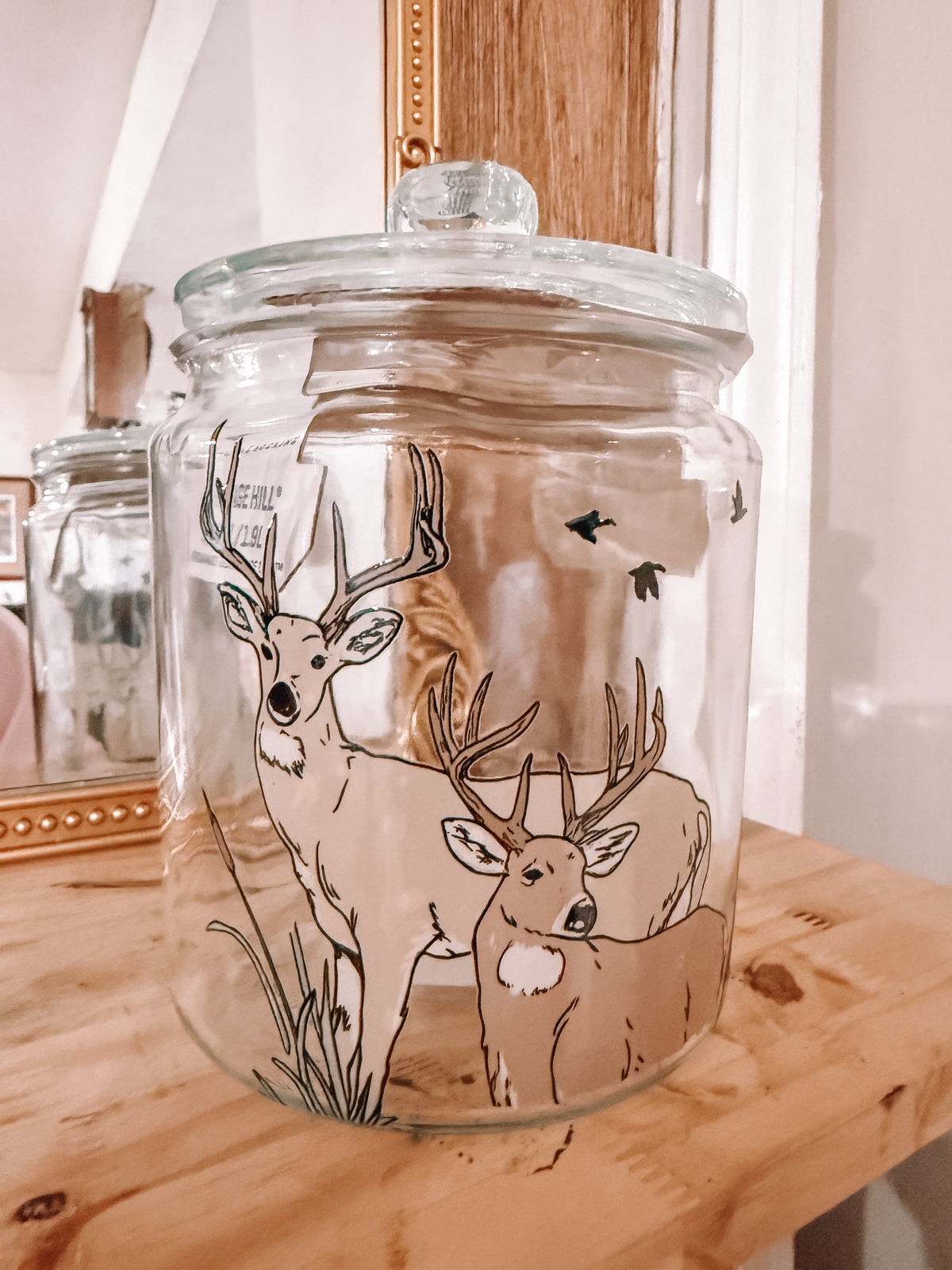 The white tail canister