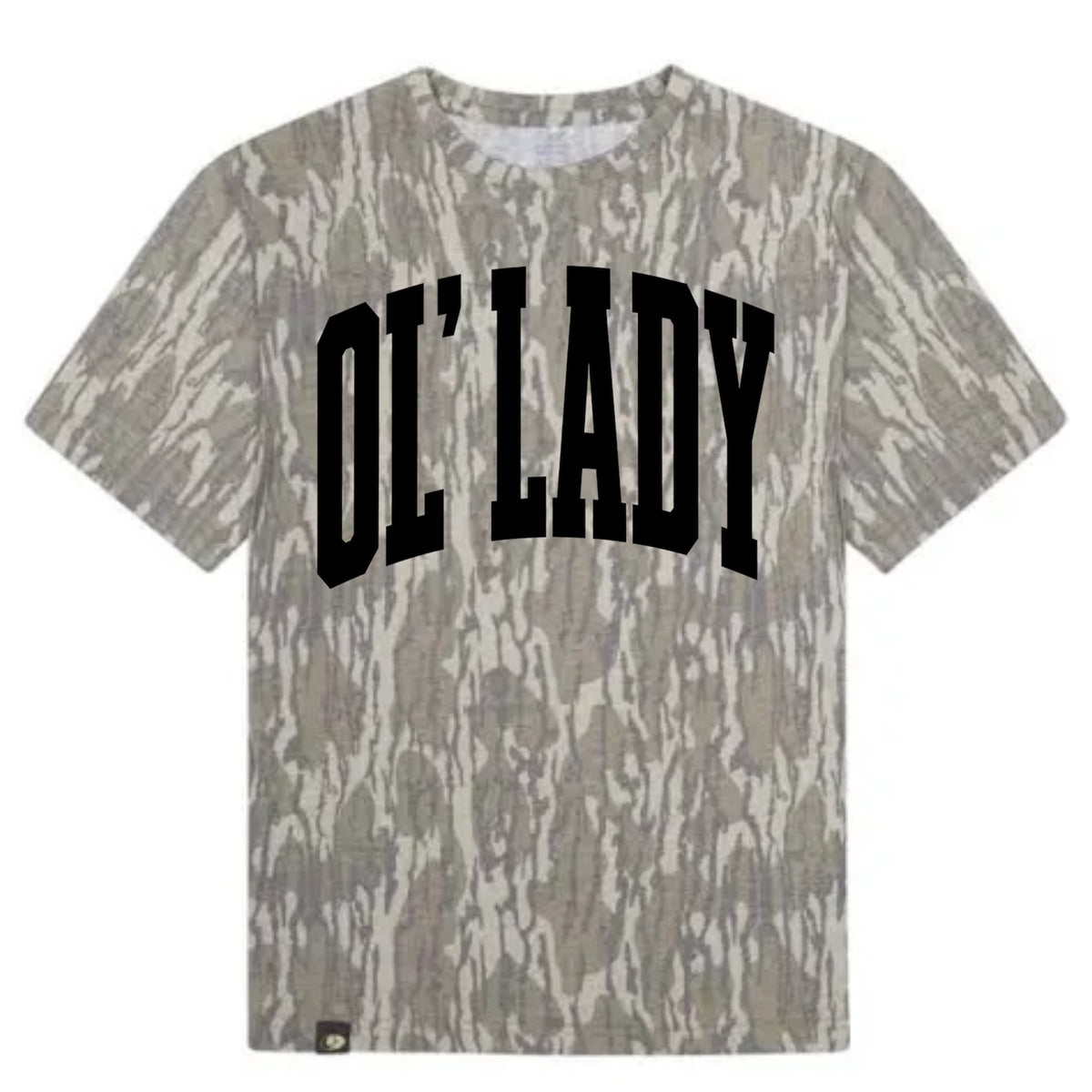 Ol’ Lady Bottomland Camo Tee