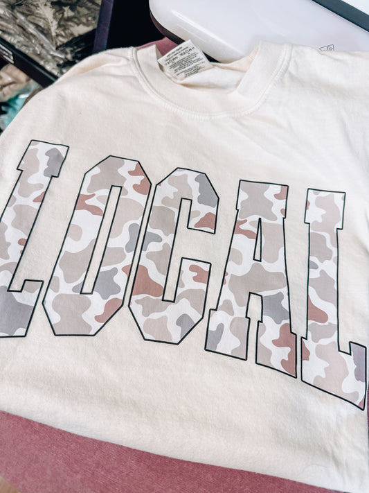 Local cream comfort tee - medium