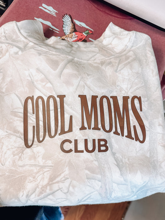 Cool moms club Mockneck sweatshirt - medium