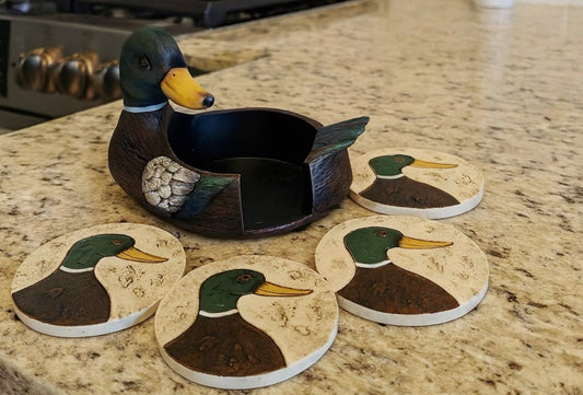 The Mallard Coaster Set