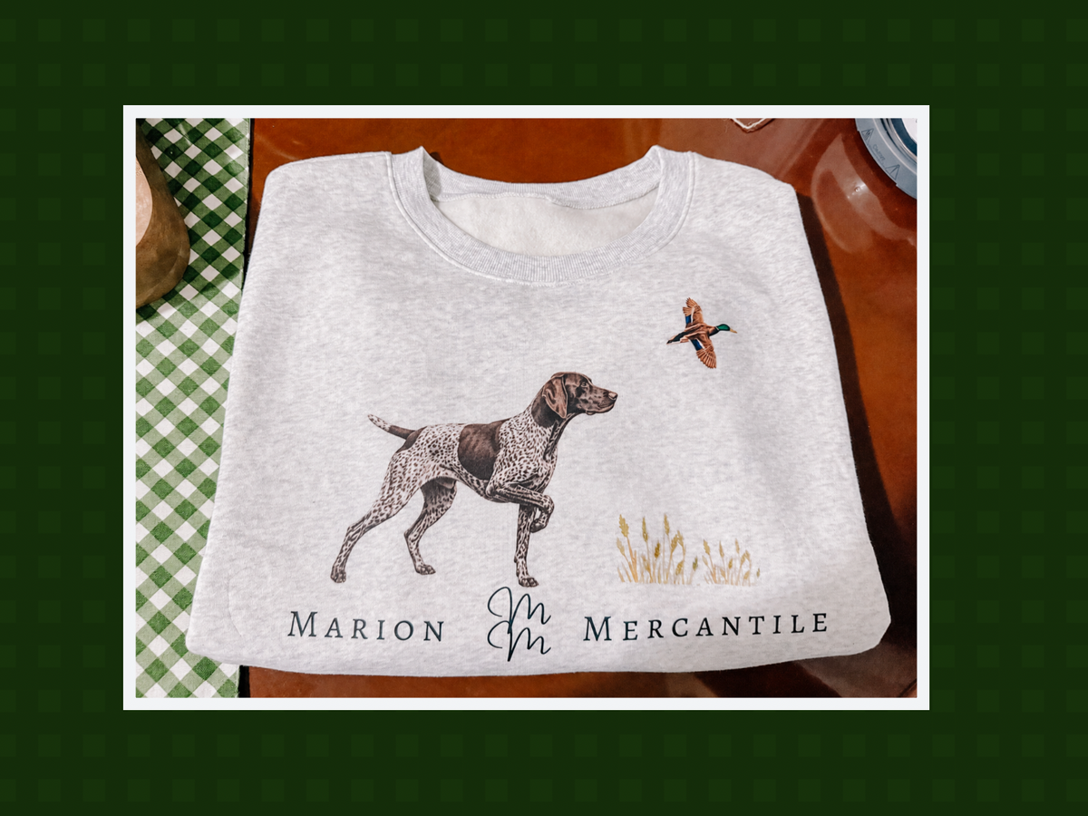 The Hunting Dog Crewneck