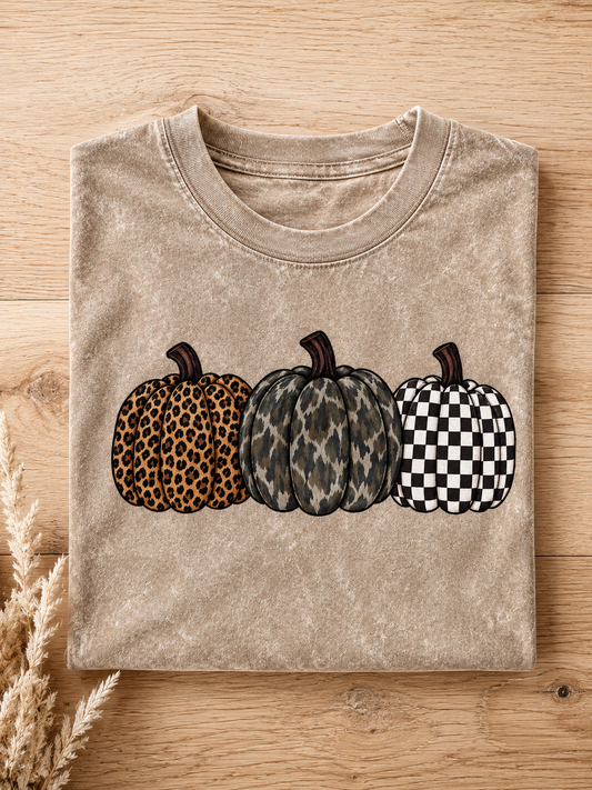 Pattern Pumpkin Tee