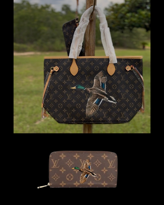 Mallard Tote + Wallet Combo