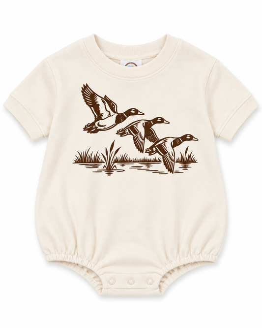 Mallard Migration Bubble Romper
