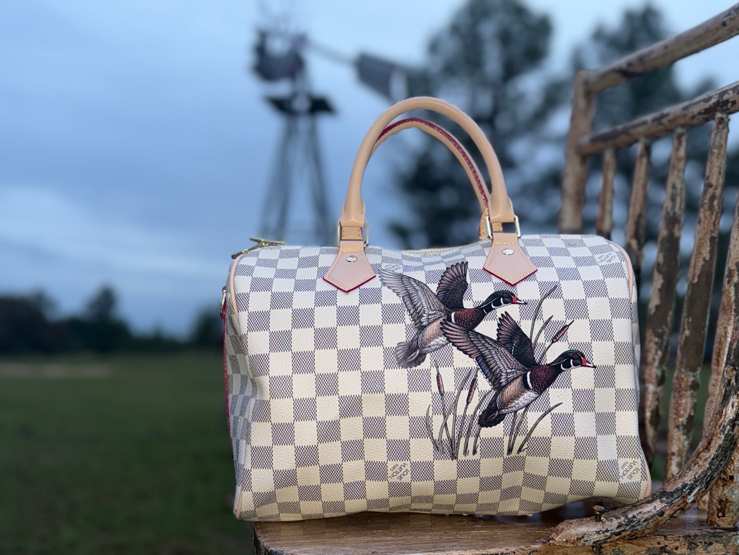 Twin Wood Duck Tote