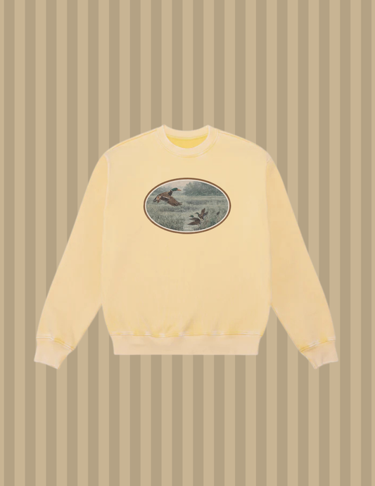 Vintage Inspired Mallard Lake Crewneck