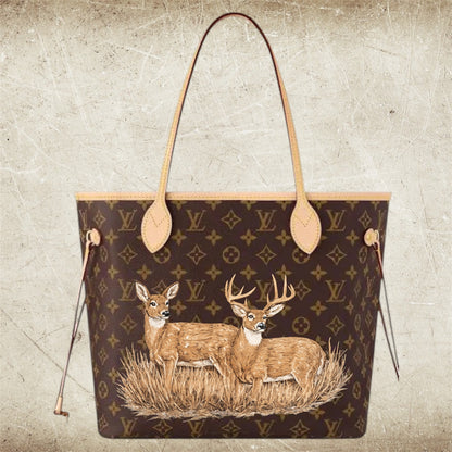 Doe and Buck Tote